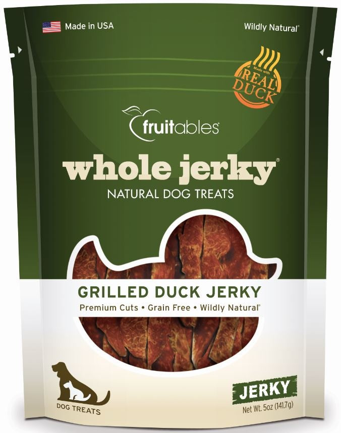 Fruitables Whole Jerky Grilled Duck Jerky Dog Treats