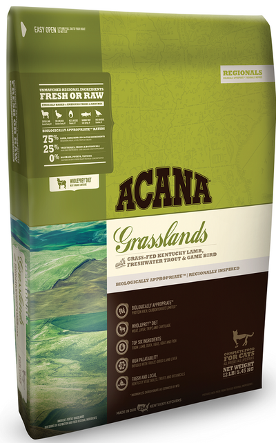 Acana Regionals Grasslands Formula Cat and Kitten Grain Free Dry Food