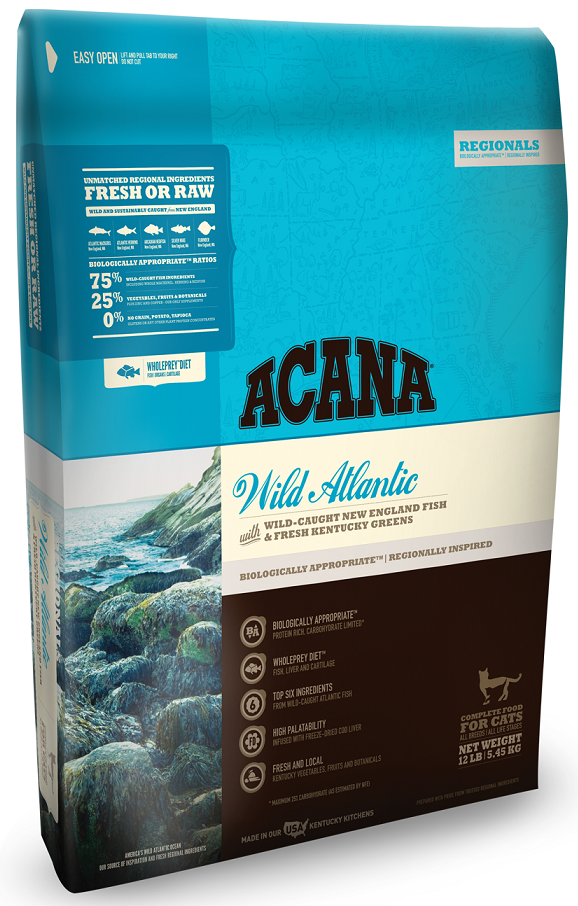 Acana Regionals Wild Atlantic Formula Grain Free Dry Cat Food