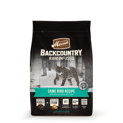 Merrick Backcountry Grain Free Game Bird Recipe Dry Cat Food