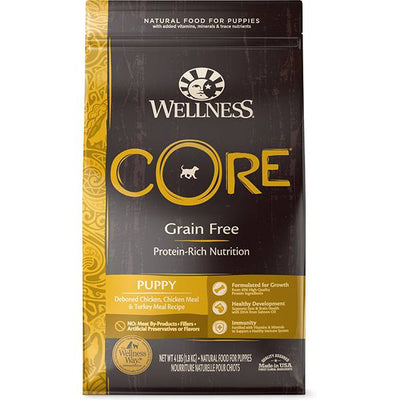 <b>Wellness Core</b> Grain-Free Original Dry Food For Dogs - Puppy -Turkey & Chicken Recipe