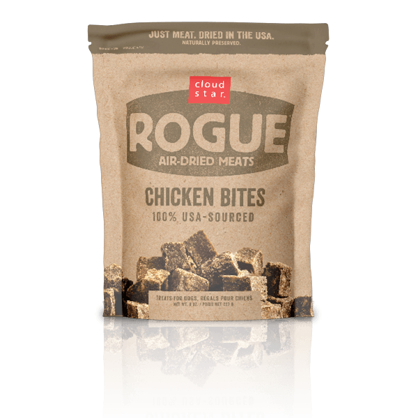 Cloud Star Rogue Air-Dried Meats Chicken Bites Dog Treats