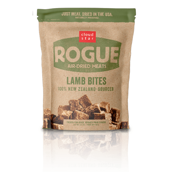 Cloud Star Rogue Air-Dried Meats Lamb Bites Dog Treats