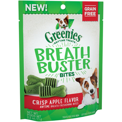 Greenies Grain Free Breath Buster Bites Crisp Apple Dog Treats