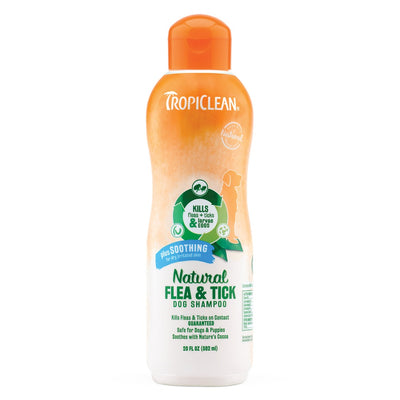 Tropiclean Natural Flea and Tick Shampoo Plus Soothing