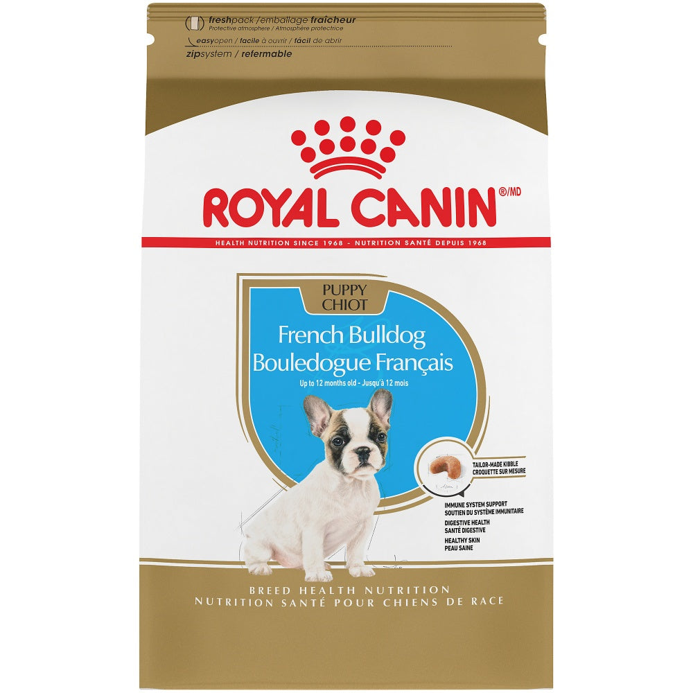 Royal Canin Breed Health Nutrition French Bulldog Puppy Recipe Dry Dog Food