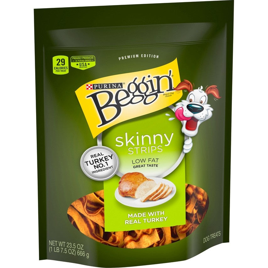 Beggin Strips Skinny Turkey Recipe Dog Treats