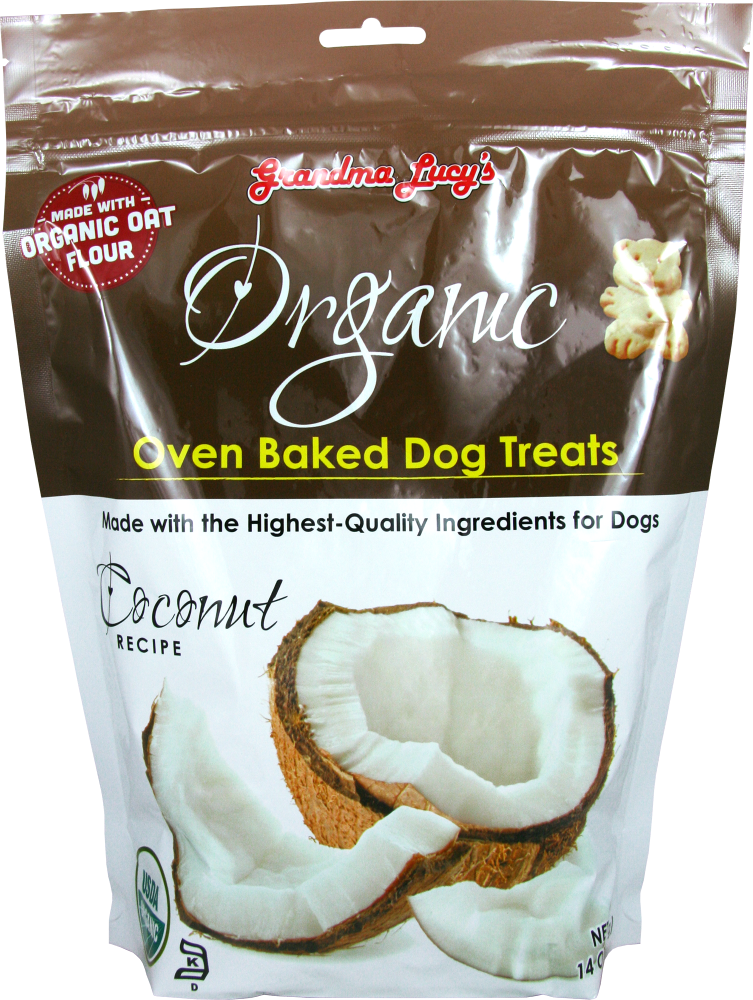 Grandma Lucy's Organic Coconut Oven Baked Dog Treats