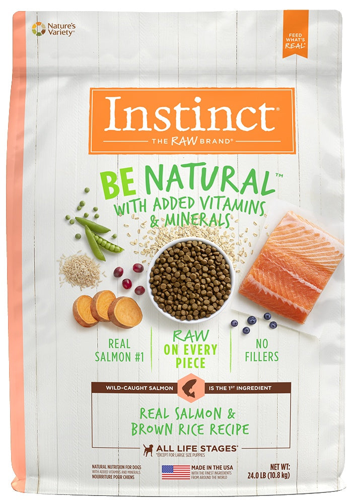 Nature's Variety Instinct Be Natural Salmon & Brown Rice Recipe Dry Dog Food