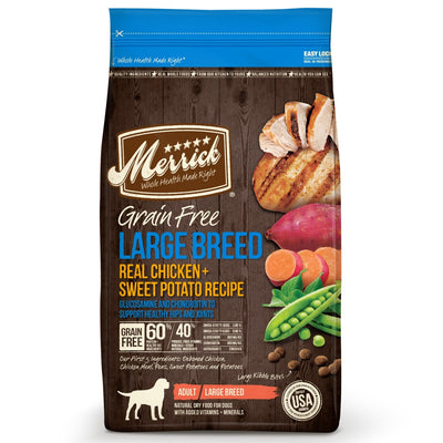 Merrick Grain Free Large Breed Real Chicken and Sweet Potato Dry Dog Food