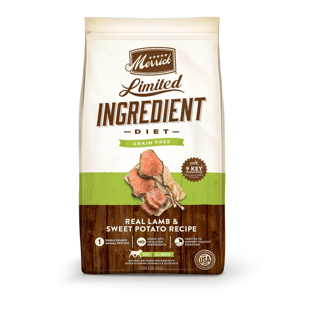 Merrick Limited Ingredient Diet Grain Free Lamb & Sweet Potato Recipe Dry Dog Food