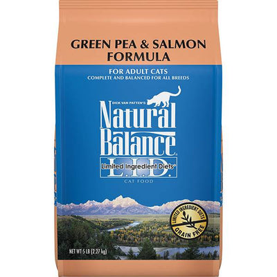 <b>Natural Balance</b> L.I.D. Limited Ingredient Diets Green Pea and Salmon Dry Cat Food