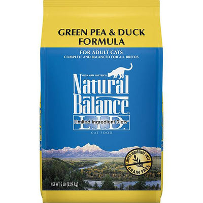 <b>Natural Balance</b> L.I.D. Limited Ingredient Diets Green Pea & Duck Dry Cat Formula