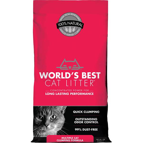 <b>World's Best Cat Litter</b> Multiple Cat Clumping Formula Cat Litter