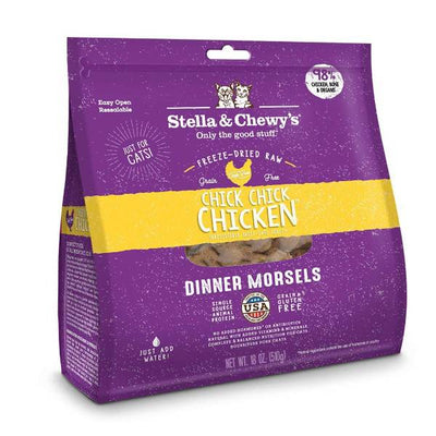 <b>Stella & Chewy's</b> Chick Chicken Dinner Morsels Freeze Dried Raw for Cats