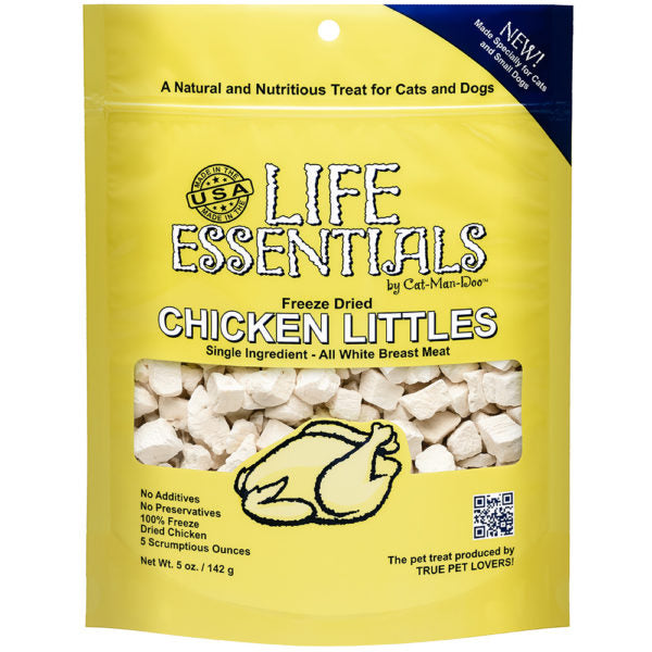 Life Essentials Freeze Dried Chicken Littles 5oz. Bag