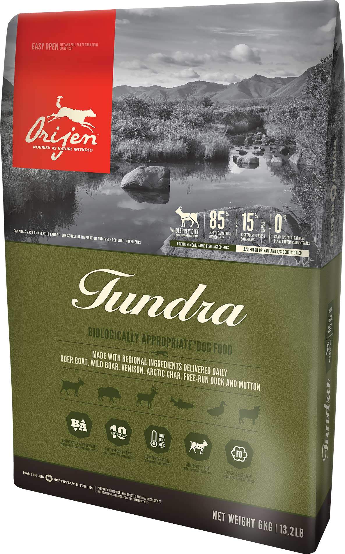 Orijen Tundra Flavored Dry Dog Food