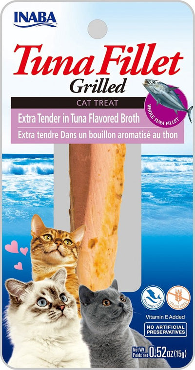Inaba Ciao Grain-Free Extra Tender Tuna Fillet in Tuna Broth