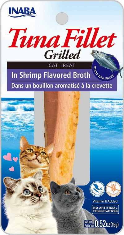 Inaba Ciao Grain-Free Tuna Fillet in Shrimp Broth