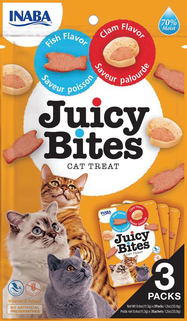 Inaba Ciao Fish and Clam Flavor Juicy Bites