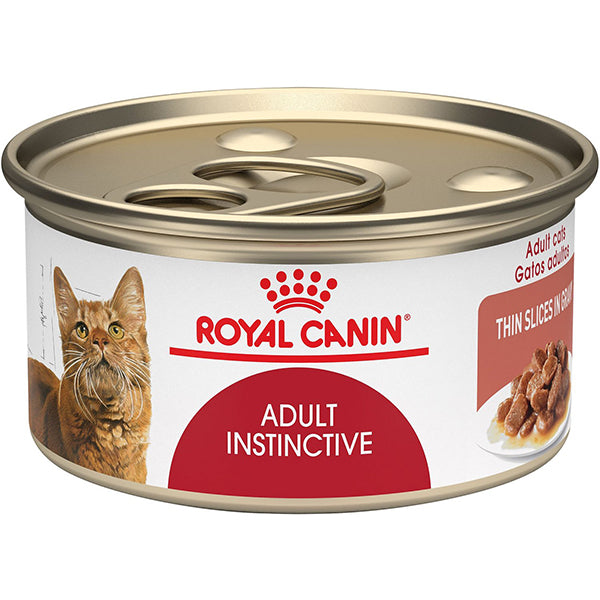 <b>Royal Canin</b> Feline Health Nutrition Adult Instinctive Thin Slices in Gravy Canned Cat Food