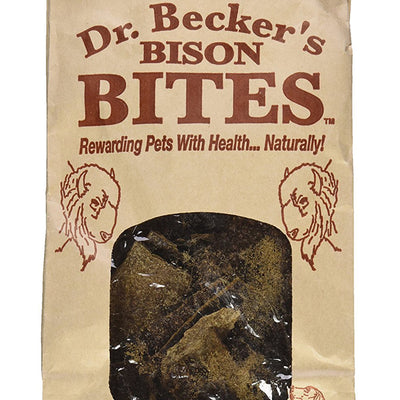 <b>Dr. Becker's</b> Bites - Bison Dog Treats 5oz <br></br>