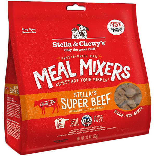 Stella & Chewy's Stella's Super Beef Meal Mixers Freeze-Dried Dog Food