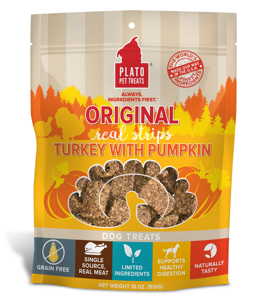 <b>Plato</b> EOS Turkey with Pumpkin Dog Treats<br></br>