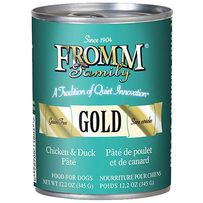 <b>Fromm Family</b> Grain-Free Chicken and Duck Pate Canned Dog Food