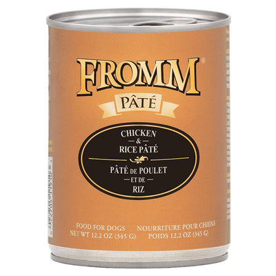 <b>Fromm Family</b> Chicken & Rice Pate Canned Dog Food