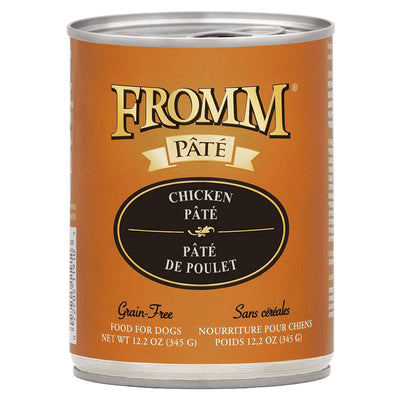 <b>Fromm Family</b> Grain-Free Chicken Pate Canned Dog Food, 12.2 Oz Cans