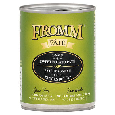 <b>Fromm Family</b> Grain Free Lamb & Sweet Potato Pate Canned Dog Food