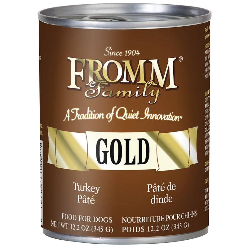 <b>Fromm Family</b> Turkey Pate Canned Dog Food, 12.2 Oz Cans