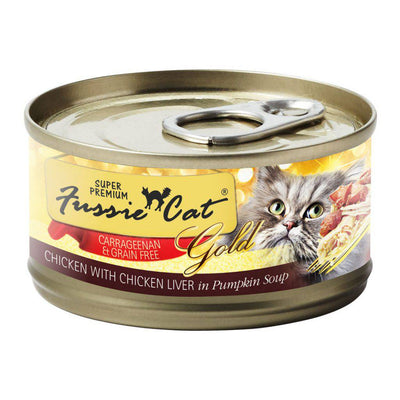 <b>Fussie Cat</b> Super Premium Canned Cat Food 2.8oz Chicken & Chicken Liver Flavor (Case of 24)
