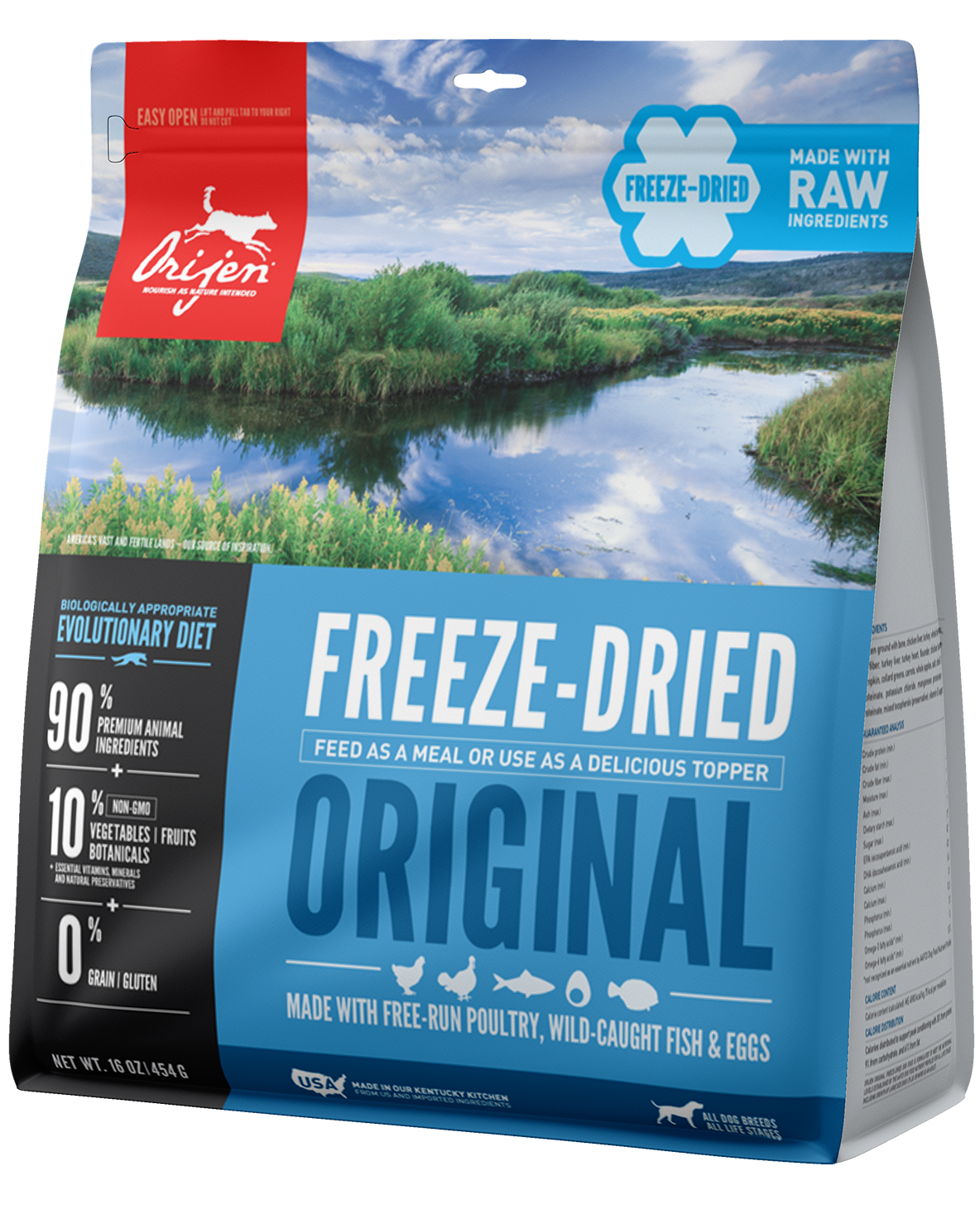 Orijen Original Adult Freeze Dried Dog Food