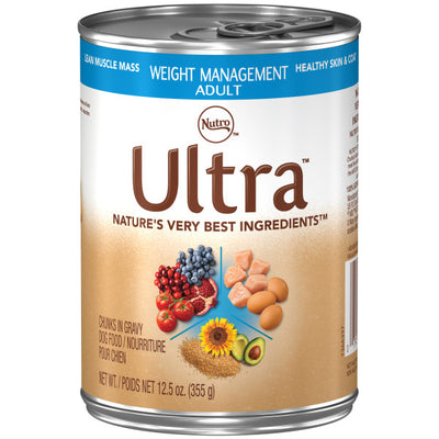 <b>Nutro ULTRA</b> ULTRA Adult Weight Management Canned Dog Food 12.5 Ounces (Pack of 12)