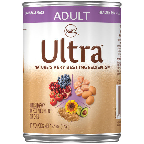 <b>Nutro ULTRA</b> Adult Canned Dog Food 12.5 Ounces (Pack of 12)
