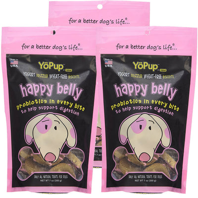 <b>Yoghund</b> YoPup Less Stress Wheat-Free Biscuits with Yogurt Probiotic Icing - 7oz